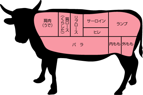 牛肉の部位